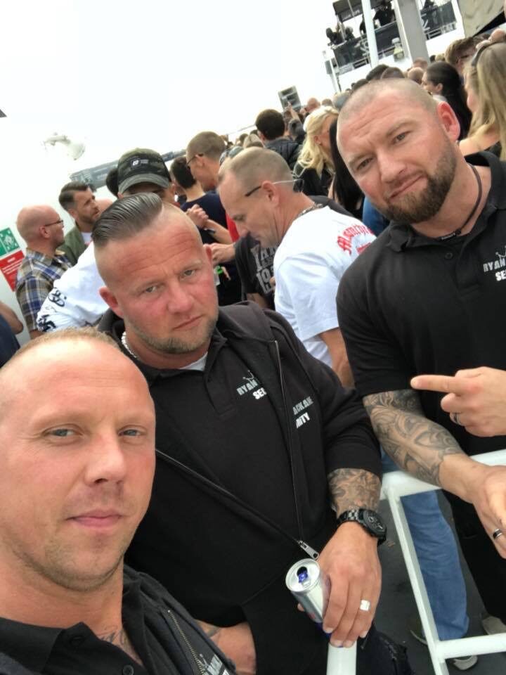 Team von Ryan MacKane Security bei einer privaten Veranstaltung